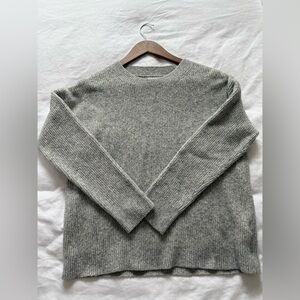 J. Crew Extra-soft Gray Sweater